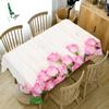 Fashion Rose Flower Tablecloth Wedding Decoration Party Arrangement Coffee Table Restaurant Fireplace Rectangular Tablecloth