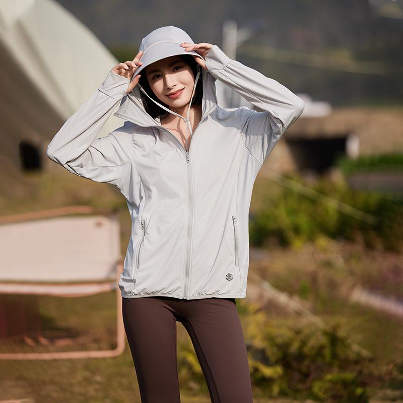 

Оригинальная пряжа солнцезащитная одежда Ледяной шелк дышащая женская летняя солнцезащитная одежда Уличная с большими полями защита от УФ-лучей upf50 + одежда для кожи M