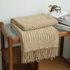 Nordic Light Luxury Sofa Throw Blanket & Shawl for Office, Nap, and Bed