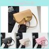 Elegant Women's Pu Saddle Bag Mid Sized Fashionable Crossbody Purse For Daily Use