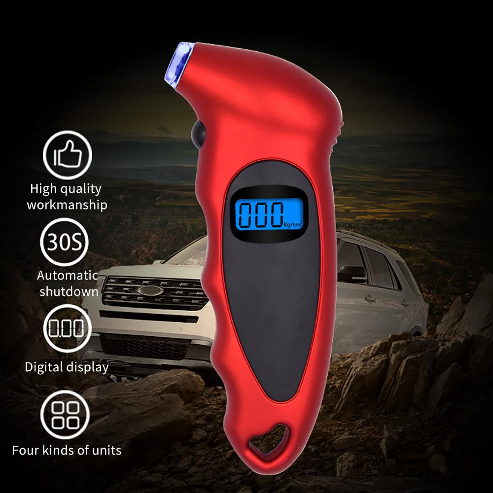 New Tire Pressure Gauge Backlight High-precision Digital Tire Pressure Monitoring Car Tyre Air Pressure Gauge Meter LCD Display
