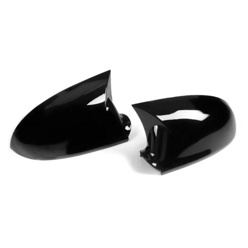 For Volkswagen VW Golf 5 MK5 04-09 Golf Plus 05-13 Jetta 05-11 EOS 06-08 Add-on Glossy Black Side Wing Mirror Cap Cover
