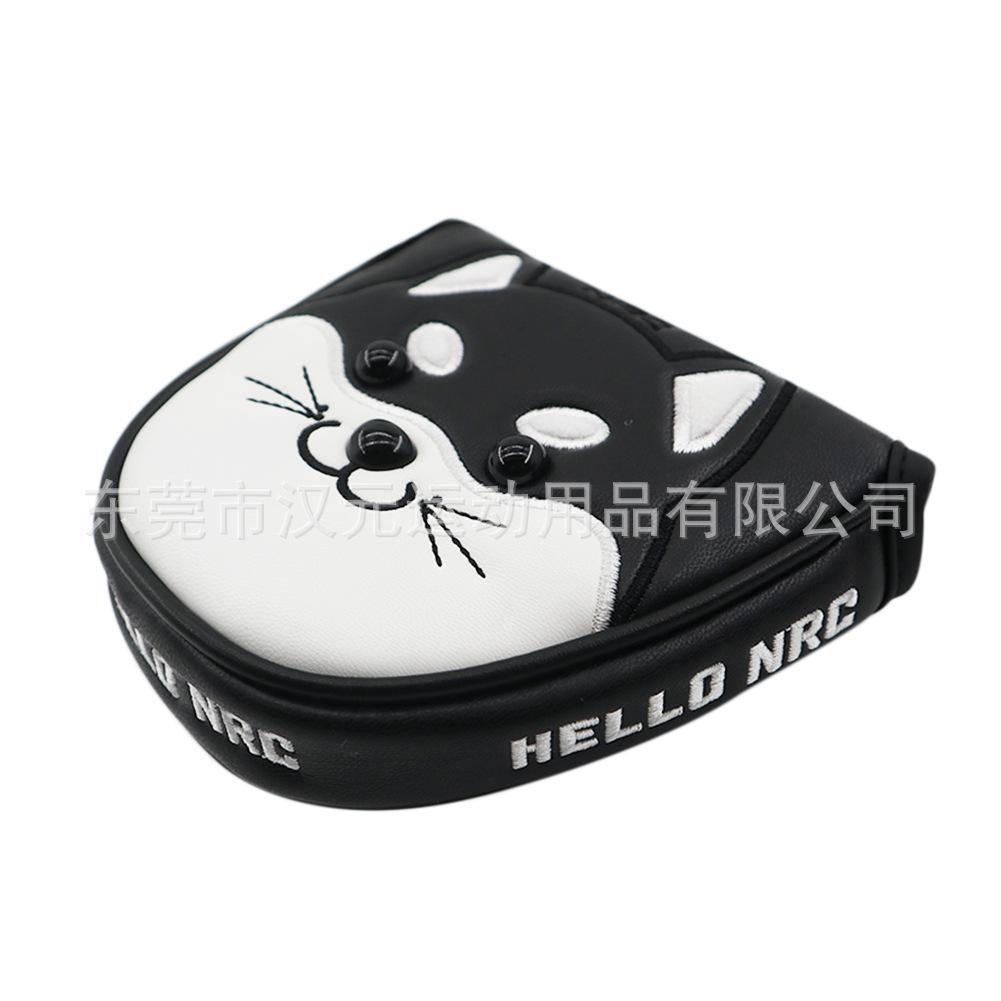 Golf club cover, protective cover, iron rod cover, Shiba Inu outdoor sports accessories