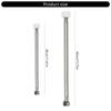 Braided Stainless Steel Toilet Hose 7/8inch to 1/2inch Toilet Water Connectors Hose Flexible Toilet Connector Enduring
