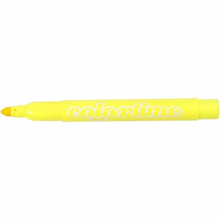 Markers - COLORTIME - Ref 37337 - Bright Colors - Dry Quickly - Ventilated Caps