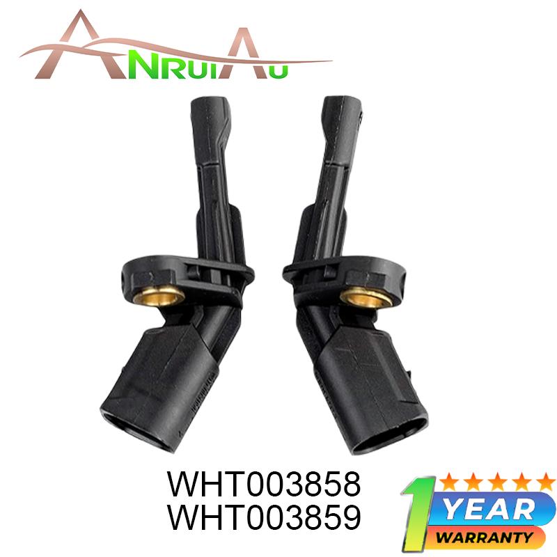 New 4PCS WHT003856 Front Rear Left and Right ABS Wheel Speed Sensor Set for Volkswagen Amarok Bora Beetle CC Eos Golf GTI Jetta