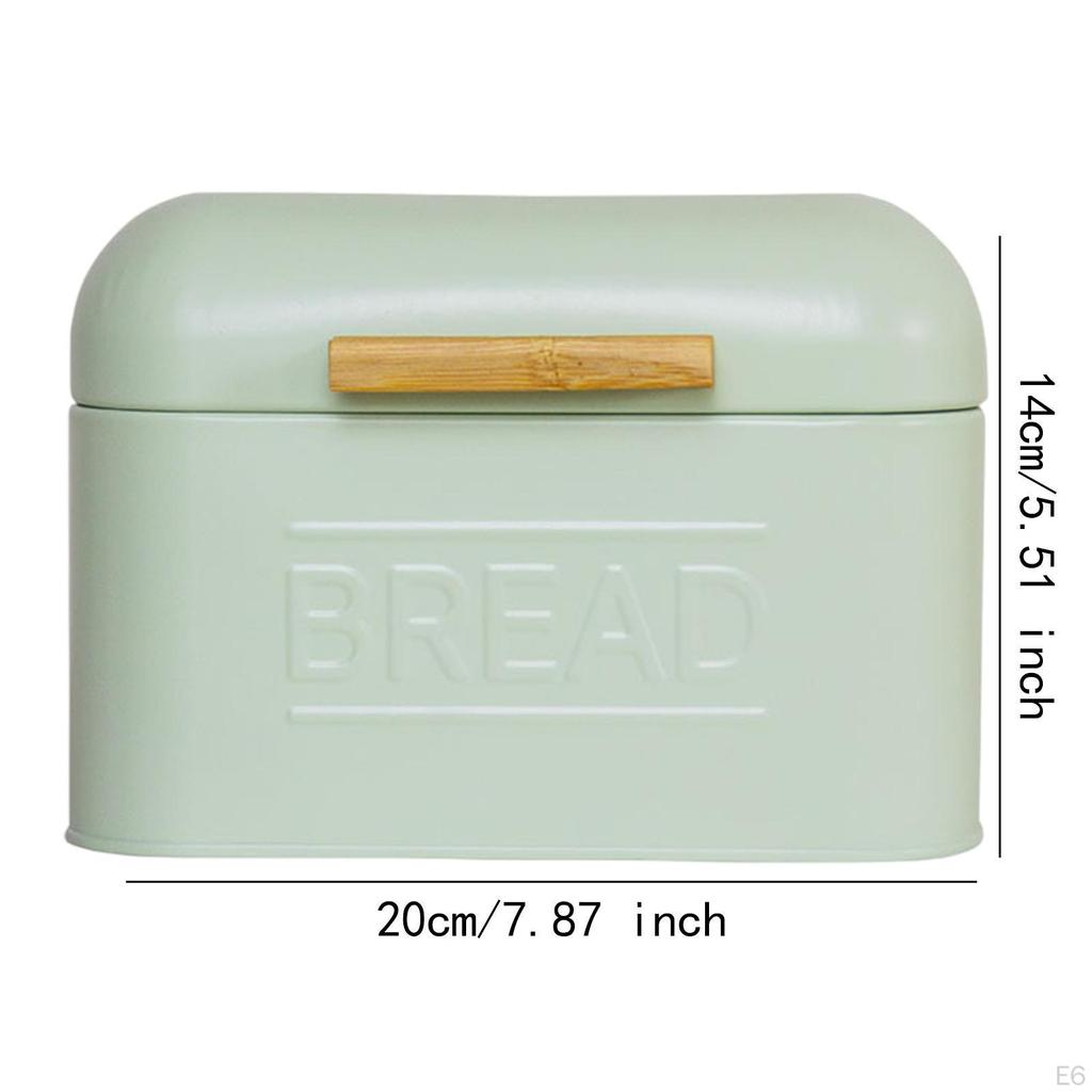 , Countertop Food Storage Box, Retro Organization Container, Snack Container for