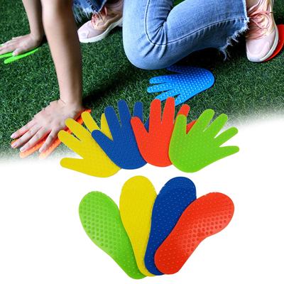 Lustige Hand- und Fuß-Sensomotorik-Trainingsmaterialien für Kinder Pose Gliedmaßenpositionierung Bunte Hand-/Fuß-Sensomotorik-Trainingswerkzeuge