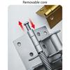 2Pieces Portable Spring Hinges for Indoor Door with Automatic Closing and 90 Degree Stop Easy Installion Deisigns