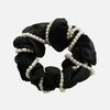 Jlauren Pearl Strap Chiffon Scrunchie H01430