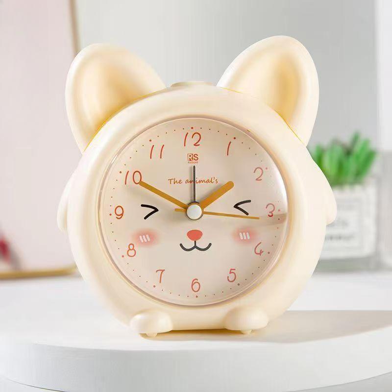 

Singing Alarm Clock for Children Students To Wake Up with Cute Fashionable Speaking Multifunctional Luminous Mute Bedroom Wake Up with Clock