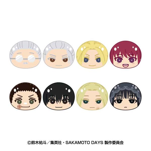 

TV Anime Manjuu Nigi Nigi Mascot Box SAKAMOTO DAYS 8-Piece