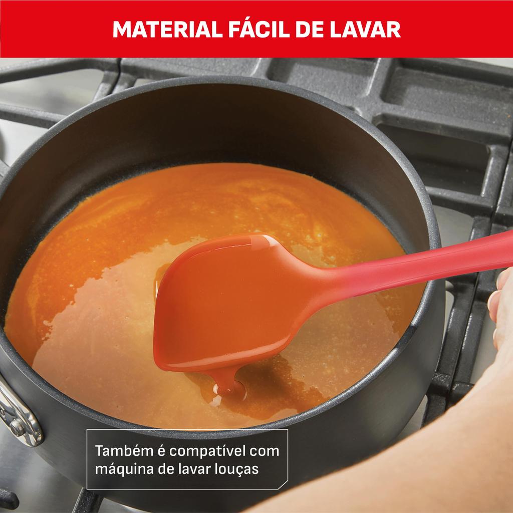 Ingenio Proflex up to dishwasher K12520 T-fal Spatula, silicone, heat-resistant 250°C, odorless, safe,