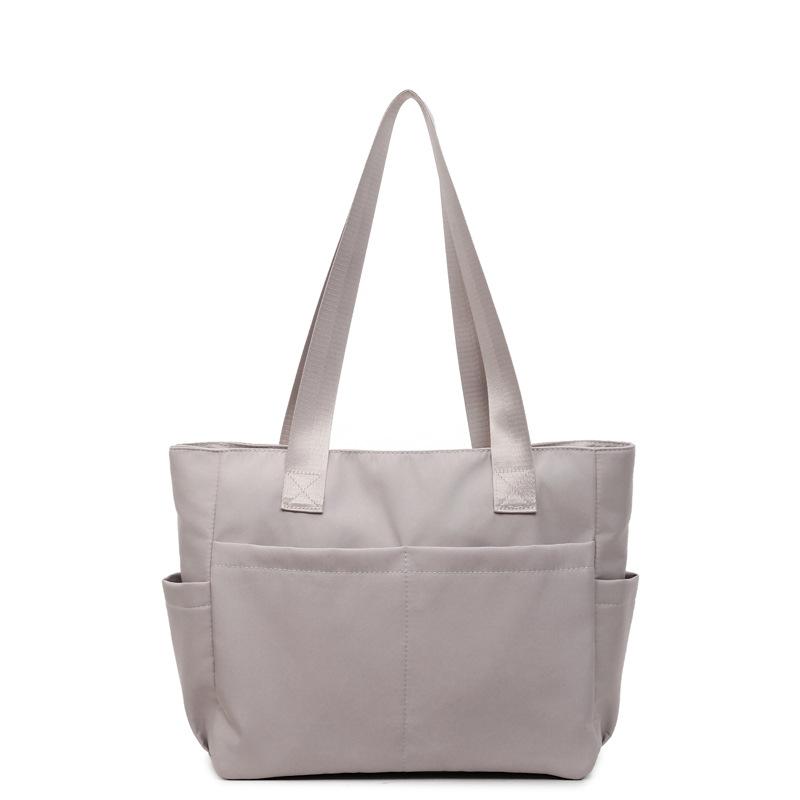 2025 New Cow Simple Fashion Lightweight Versatile Shoulder Bag Large Capacity Casual Waterproof Korean Version Trendy Handbag