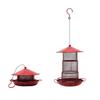 Outdoor Hanging Multi-Layer Squirrel-Proof Hummingbird Wrought Iron Bird Feeder