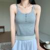Warm Halter Vest Women In Autumn and Winter with Cashmere Thickened Lace Slim-fit Bottom Shirt Korean Version of Slimming Top Fashion
