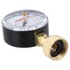 Brass Pressure Tester Hose Thread Gauge Plumbing Maintenance 3 4 Inch Female Connector Accurate Pressure Reading For Faucet