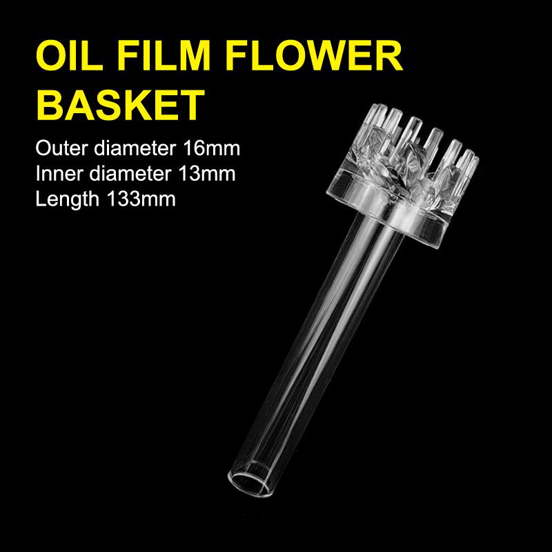 1Set Diy Clear Aquarium Skimmer Acrylic Lily Pipe Spin Inflow Outflow Water Plant Tank Filter Cleaning Fish Tank Accessories