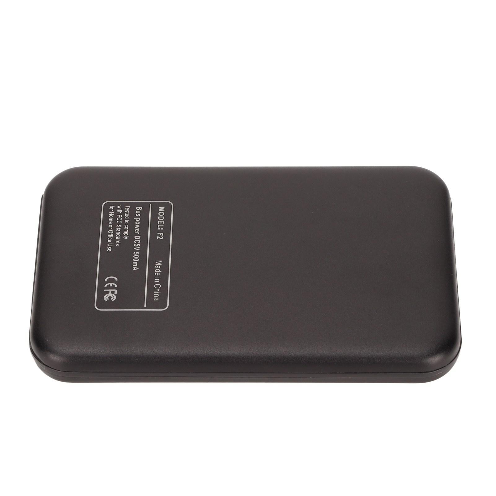 

Корпус для жесткого диска 2,5 дюйма Адаптер SATA к USB 3.0 Plug and Play Черный Внешний HDD для компьютера