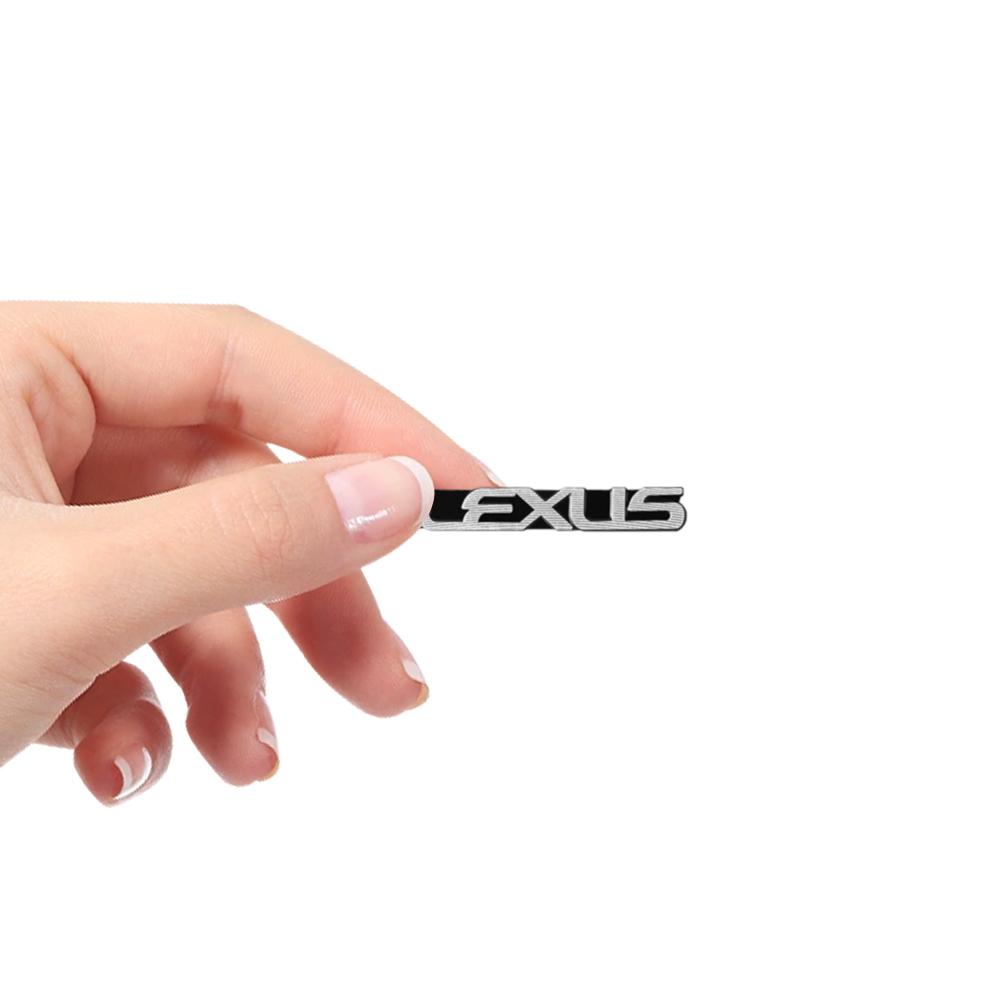 2/4Pcs Car Styling Aluminum Badge Car Audio Decorate Sticker Accessories For Lexus ES RX LS IS NX CT LX IS250 IS200 CT200h GS300