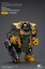 JoyToy Warhammer 40K Imperial Fists Legion Cataphracti Terminator Corps Legion Cataphracti with Heavy Flamer Scale Figure 118