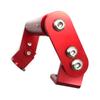 Motorcycle Handlebar Extender Clamp Frame Aluminum Extension Bracket Holder for Cellphone Speedometer with Screws