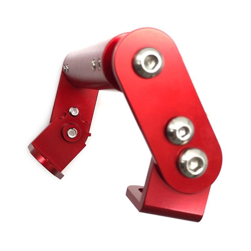 Motorcycle Handlebar Extender Clamp Frame Aluminum Extension Bracket Holder for Cellphone Speedometer with Screws