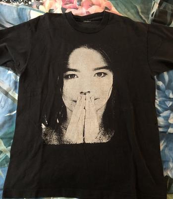 Retro Bjork Björk Debut Gift Fans Black Size S-5XL Shirt OB95
