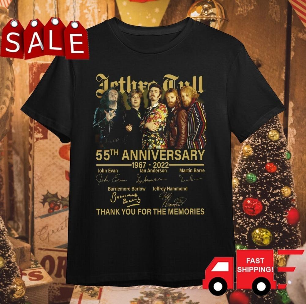 Retro Jethro Tull 54th Anniversary Mick Abrahams  Cotton  All Size Shirt C22.58 Unisex T-Shirt XXXXL