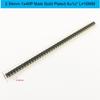 5pcs 2.54mm Pitch 1x40 2x40 40 80 Pin Female Male Hole Round Header Strip Connector Straight Single Double Row Tin Gold Plated