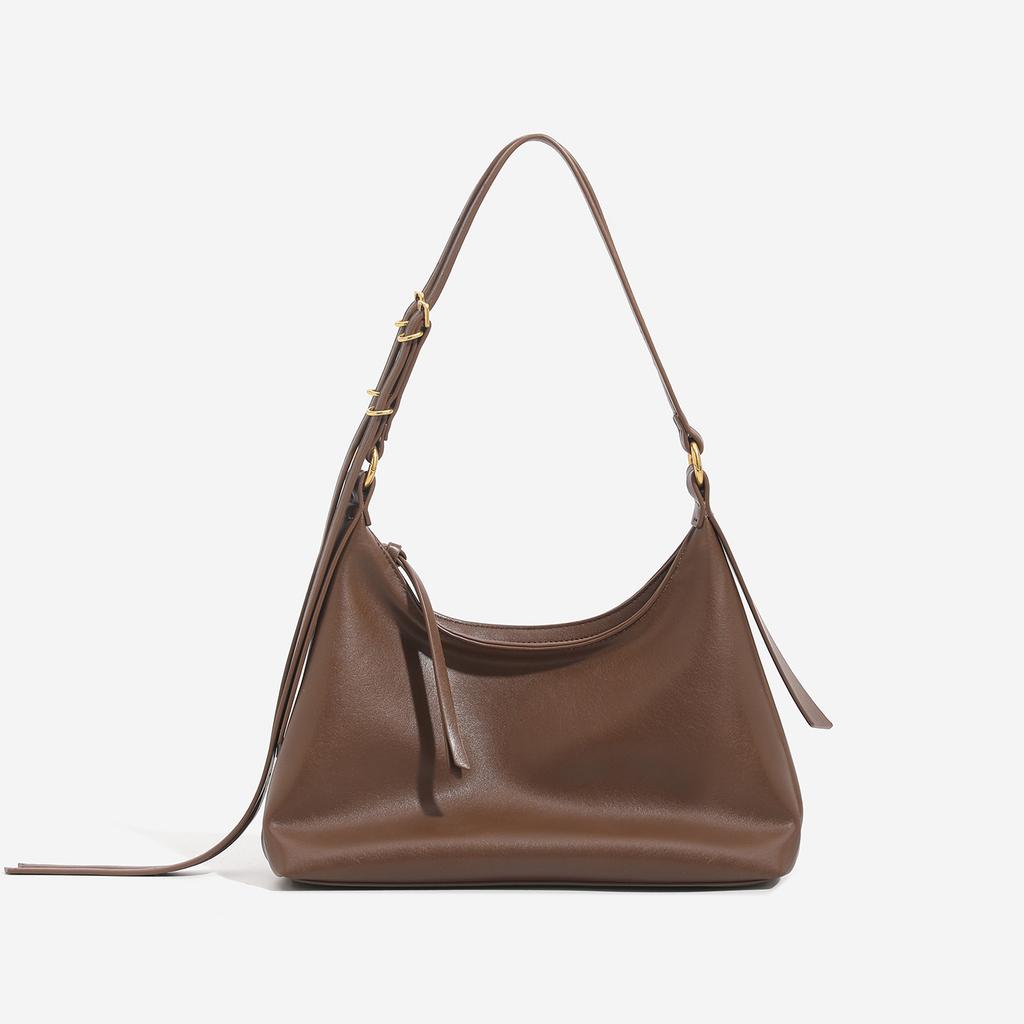 Light Luxury and Niche Underarm Bag, Retro Single-shoulder Bag, Large-capacity Commuter Crossbody Bag