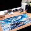 1PC Custom Name Blue Dragon Fantasy Castle Mouse pad, keyboard and mouse desk pad, for computer notebook  Birthday Gift For Any Room Or Office