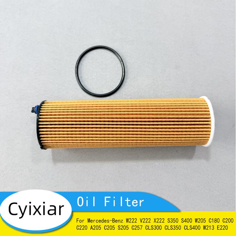 Oil Filter For Mercedes-Benz W222 V222 X222 S350 S400 W205 C180 C200 C220 A205 C205 S205 C257 CLS300 CLS350 CLS400 W213 E220