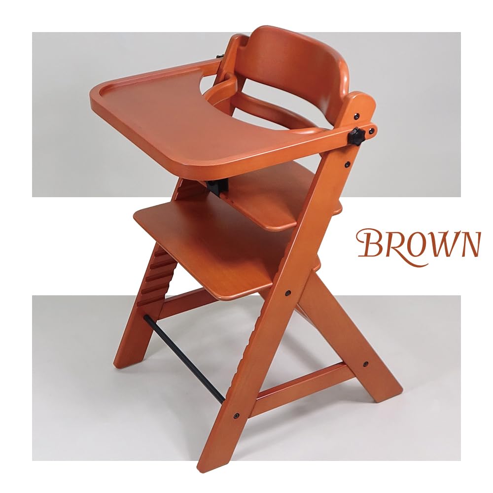 San To Kaze Baby High Baby Baby Food Mealtime Baby Amazon Brown Chair, Chair, Chair, Children's Chair, Chair, Table, Exclusive,