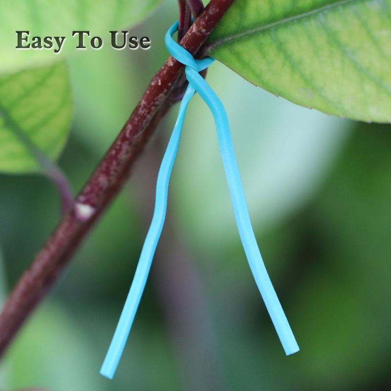 1000PCS 10cm Gardening Cable Ties Iron Wire Twist Tie for Flower Plant Climbing Vines Multifunction Coated Fix Strings