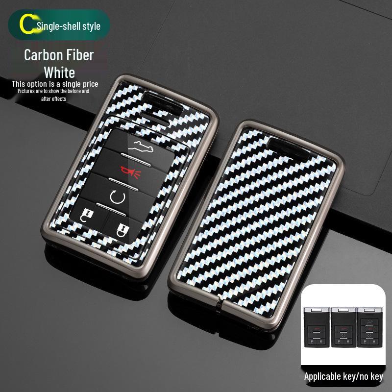 Premium Key Case for Cadillac XTS, SLS, Seville, CTS, SRX, Escalade, ATS - Men's Luxury Accessory