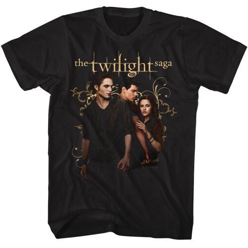 Twilight Edward Jacob Bella T-ShirtBlack Unisex T-Shirt XXXL
