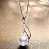 2026 New Ladies' Pearl Necklace with Elegant Temperament and Mermaid Design, Pendant Fashionable Versatile Zircon
