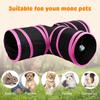 Cat Tunnels  Tubes 190t Polyester Foldable Bunny Hideout Pet Tent Pet Supplies Small Animal Activity