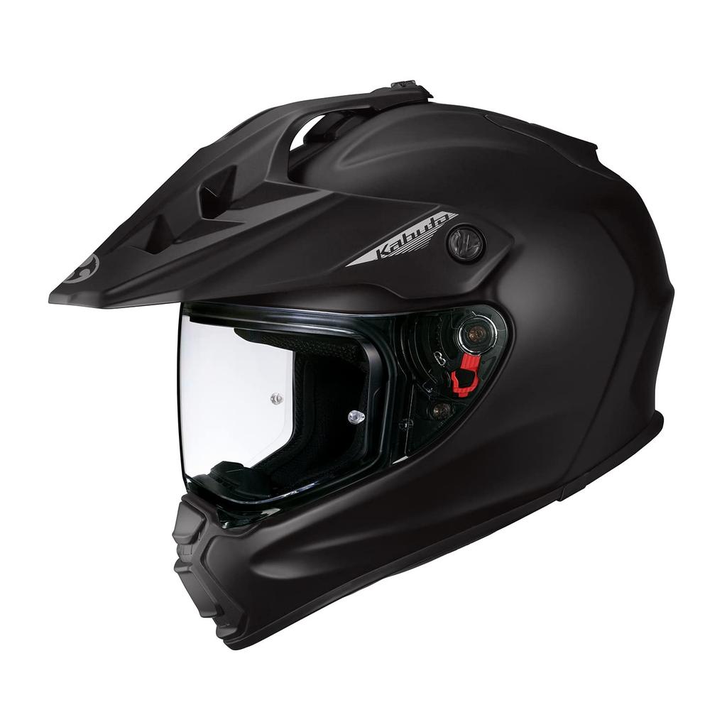 OGK KABUTO Motorcycle Helmet GEOSYS Flat Black Off-Road (Size XS)