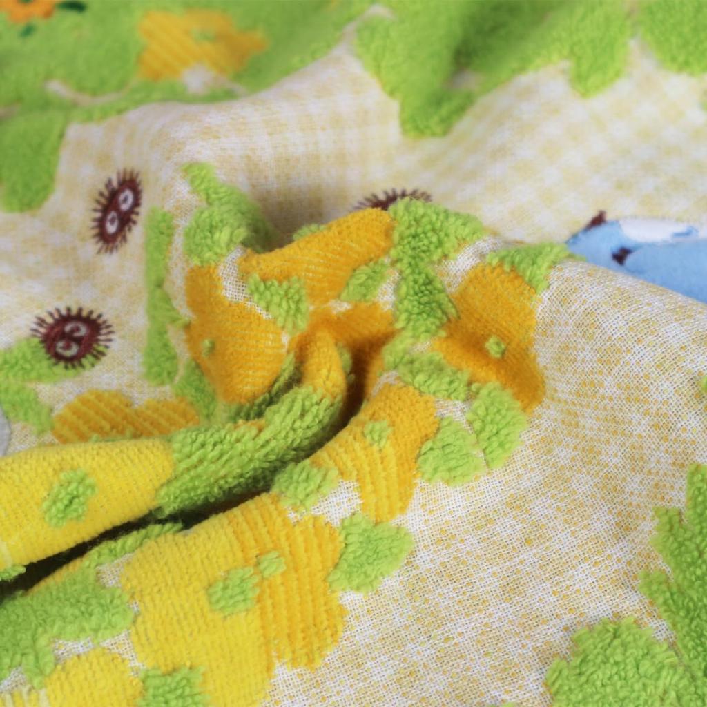 Marushin Ghibli Mini Hand My Neighbor Character Small 1005038900 Towel, Totoro, 100% Cotton, Goods, Gift, Present, Birthday, Mother's Day, Passageway,