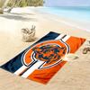 Chicago Bears Print Beach Towel, Large Soft Quick Dry Towel for Beach Camping Swimming