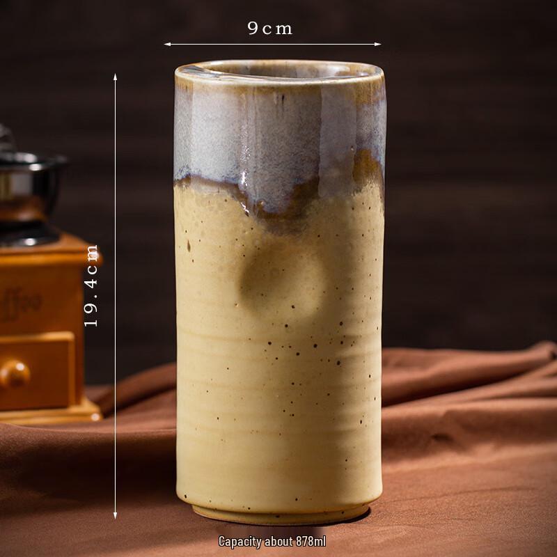 Шанци Керамическая Печь Изменение Прямая Соломенная Кружка