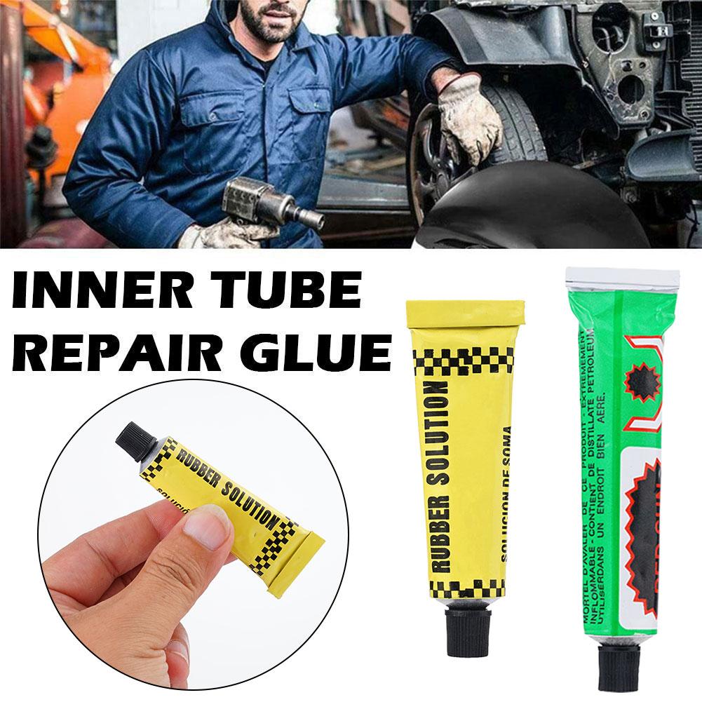 Single Glue Cold Repair Glue Waterproof Motorcycle Glue Repair Strong Tube Bonding Car Inner Battery Tire Bicycle Universal Z0R7