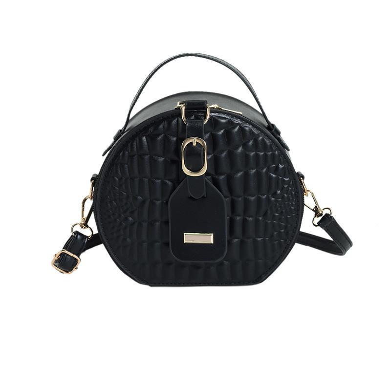 Summer 2023 New Arrival Women's Round Bags Multiple Colors With Inner Pocket