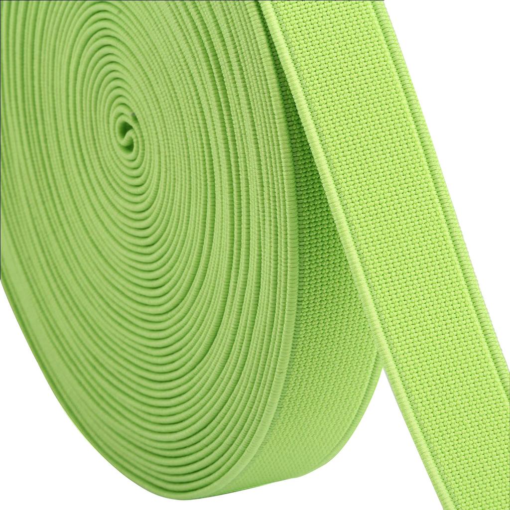 Banda elástica tejida, ancho, cuerda elástica, cuerda elástica artesanal, 28m/2,5 cm de ancho