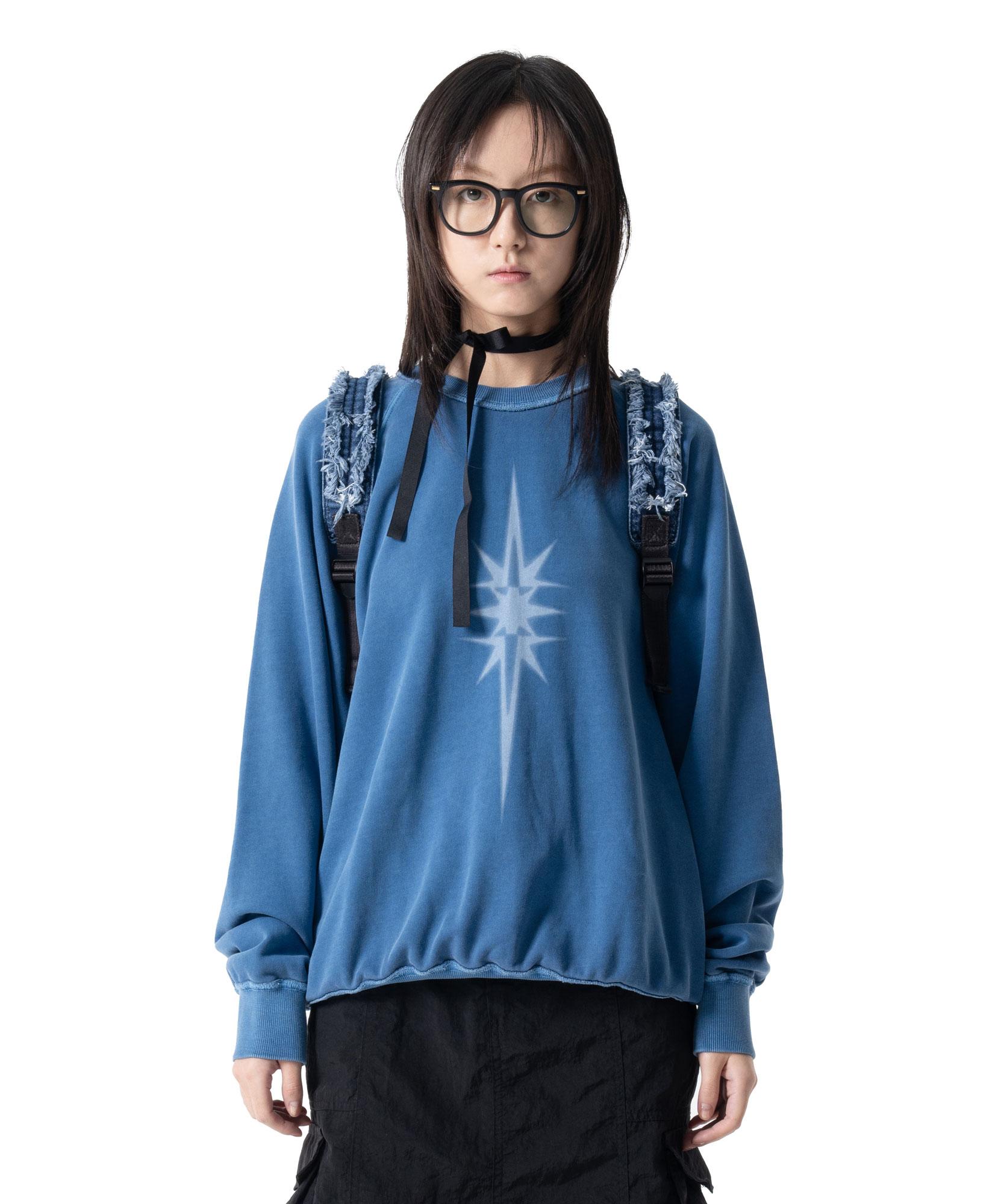 Свитшот Iuga Makaras с пигментной окраской (синий) Blue/3