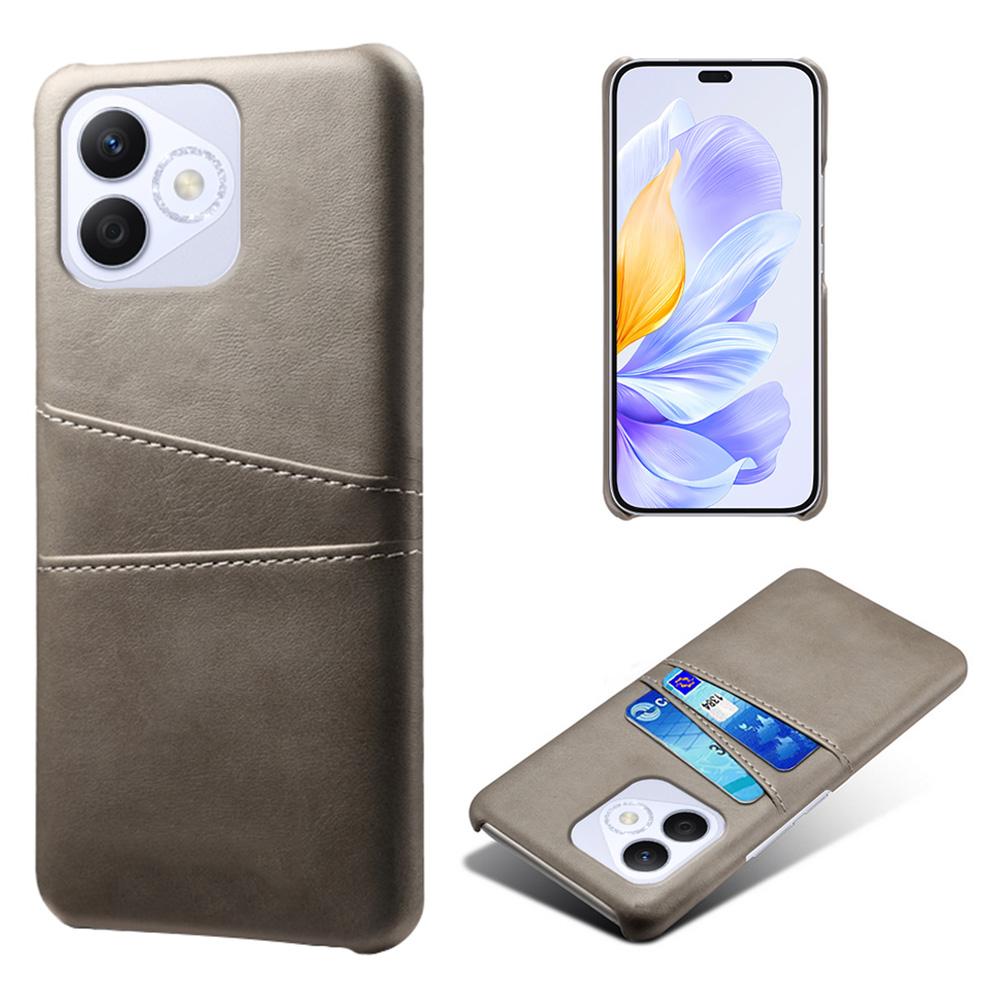 For Honor X60i 5G Case Dual Card Slots PU Leather+Hard PC Phone Cover