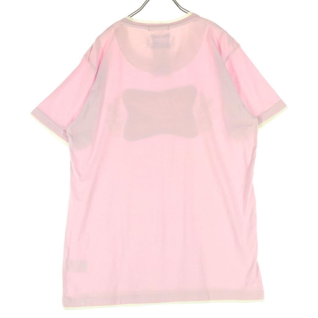 unused ON BOARD Miller Beer Print Short sleeve T-shirt LL pink Men's Used