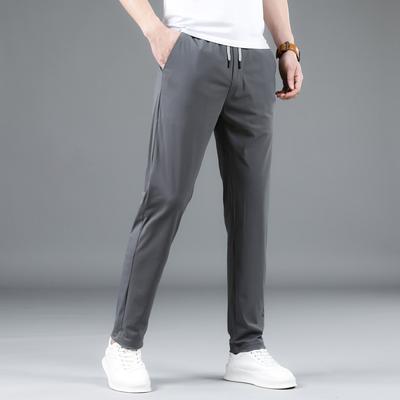 Summer New Small Suit Pants Men's Loose Sports Spring/Summer Straight Tube Loose Boys' Casual Pants
